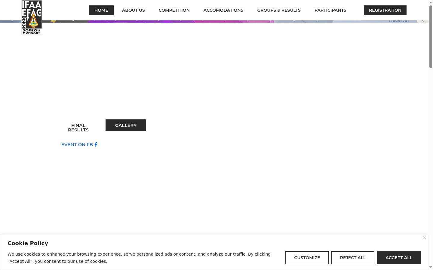 Screenshot tal-banner tal-kunsens muri qabel kwalunkwe interazzjoni