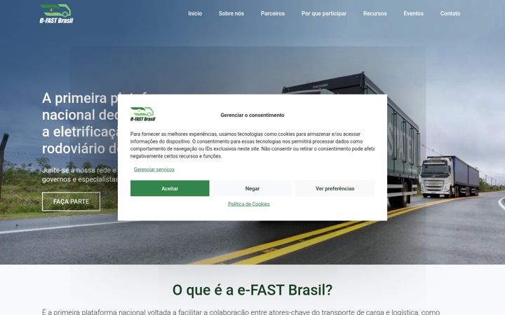 Captura de pantalla de efastbrasil.org