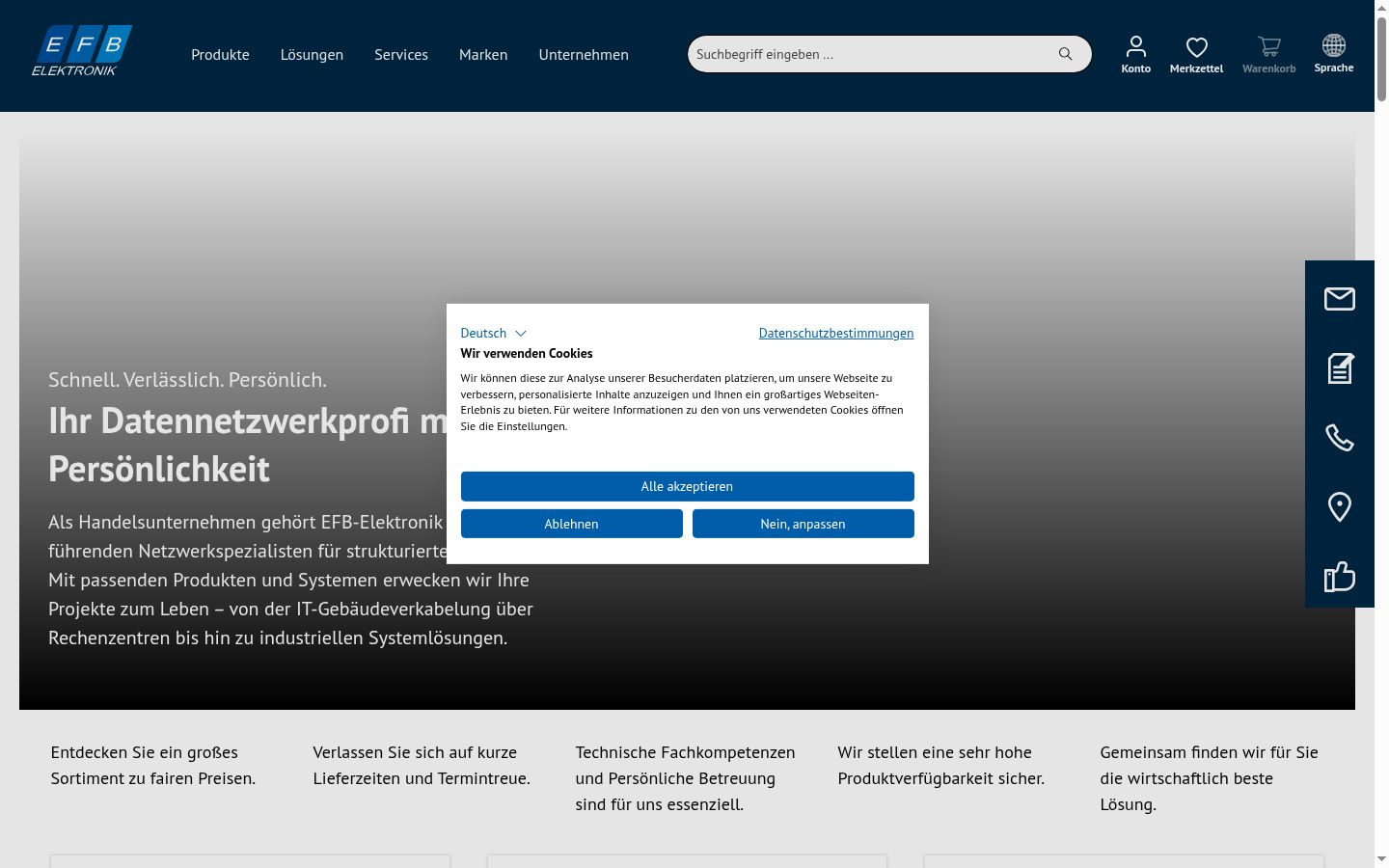 Screenshot tal-banner tal-kunsens muri qabel kwalunkwe interazzjoni