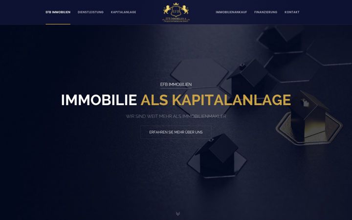 Screenshot of efb-immobilien.de