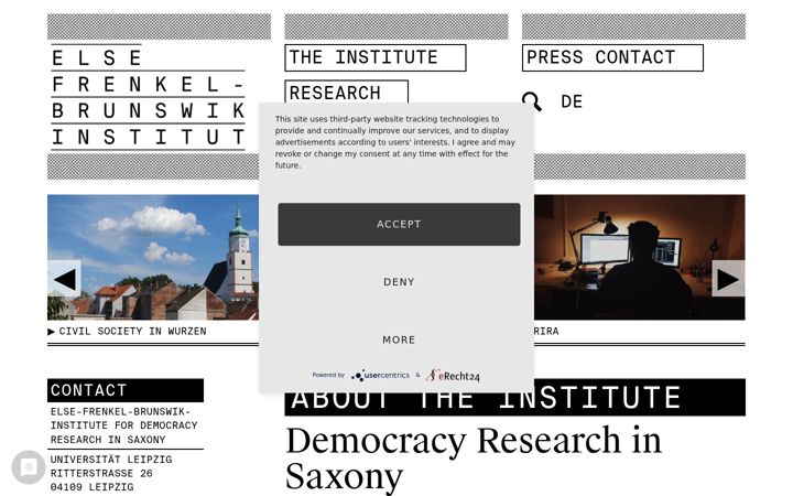 Screenshot του efbi.de