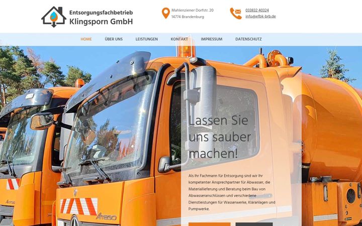 Screenshot of efbk-brb.de