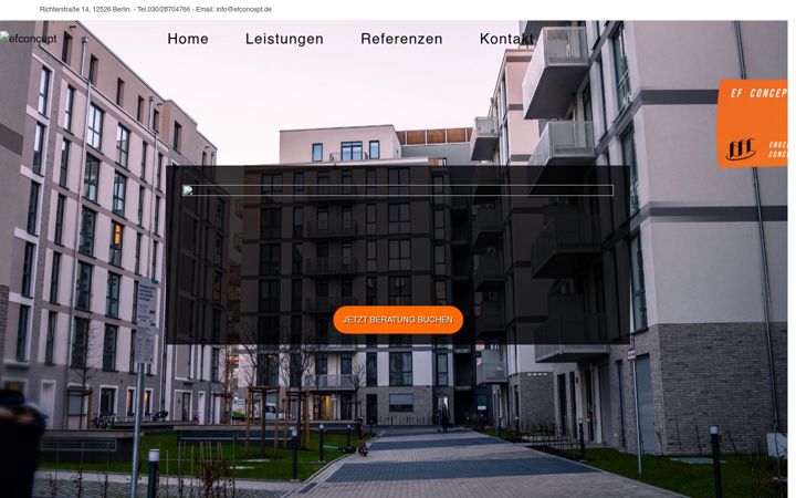 Screenshot of efconcept.de