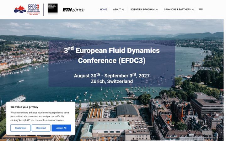 Screenshot of efdc3.com