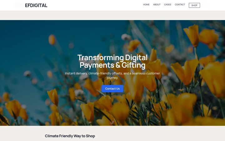Screenshot of efdigital.com