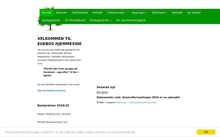 Ekraanipilt saidist efegebo.dk
