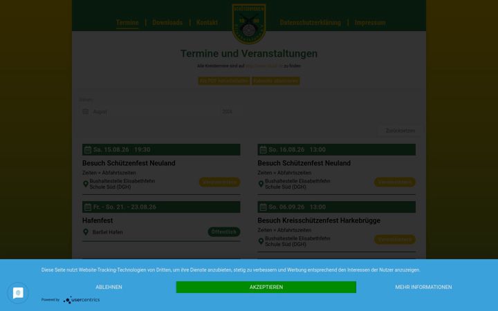 Screenshot of efehn.de