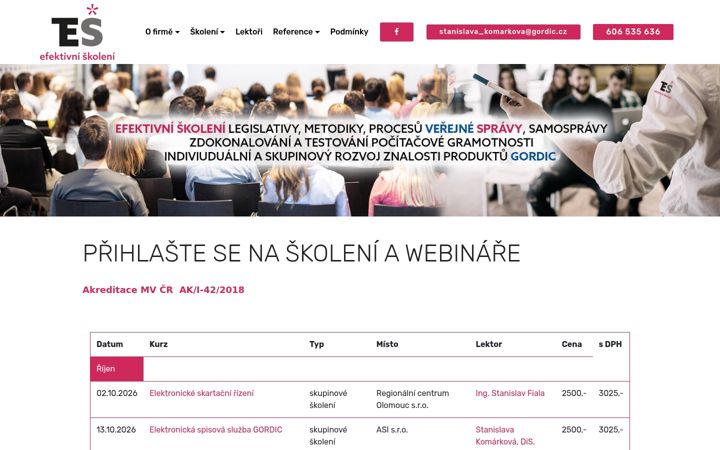Screenshot of efektivniskoleni.cz