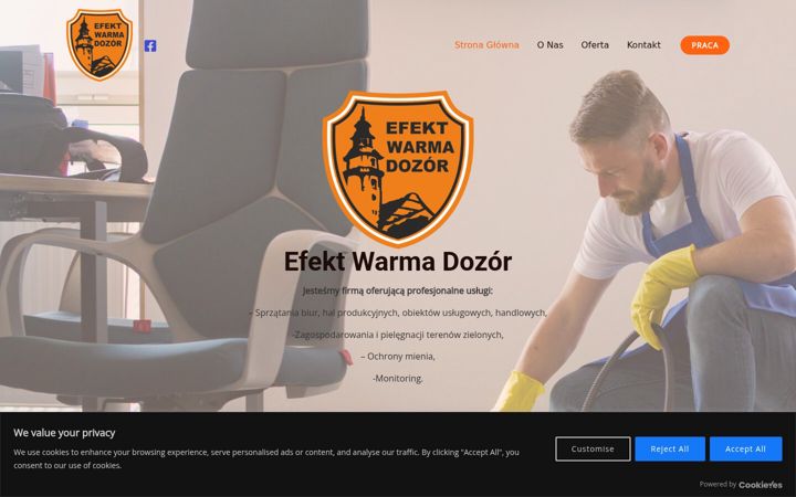 Screenshot of efektwm-dozor.pl