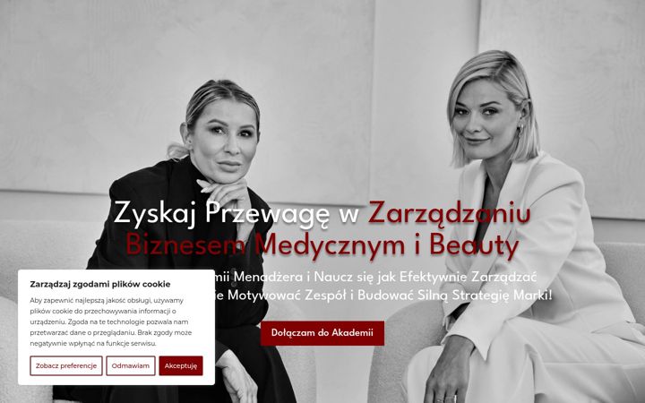 Screenshot of efektywnymenadzer.pl