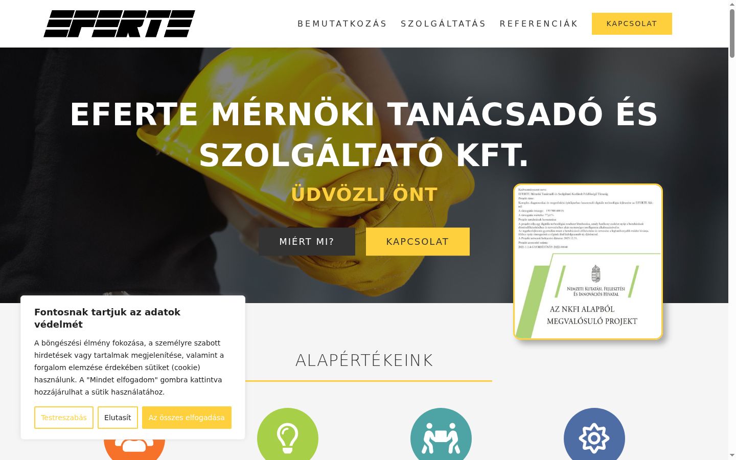 Screenshot tal-banner tal-kunsens muri qabel kwalunkwe interazzjoni