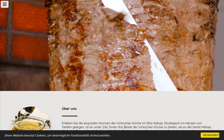 Captura de ecrã de efes-kebap.at