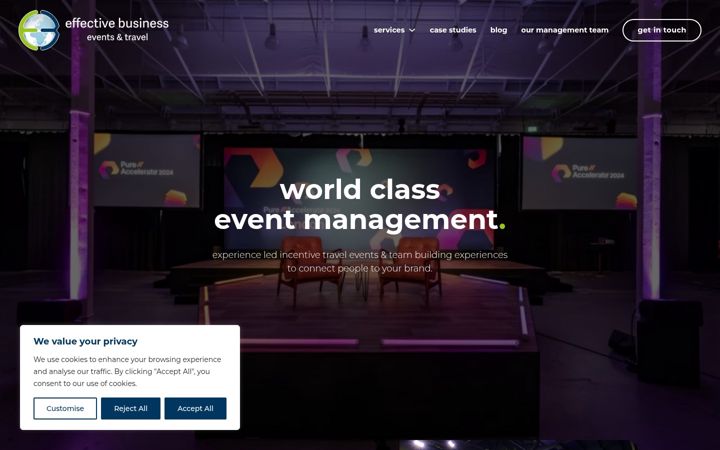 Screenshot of effectivebusiness.com