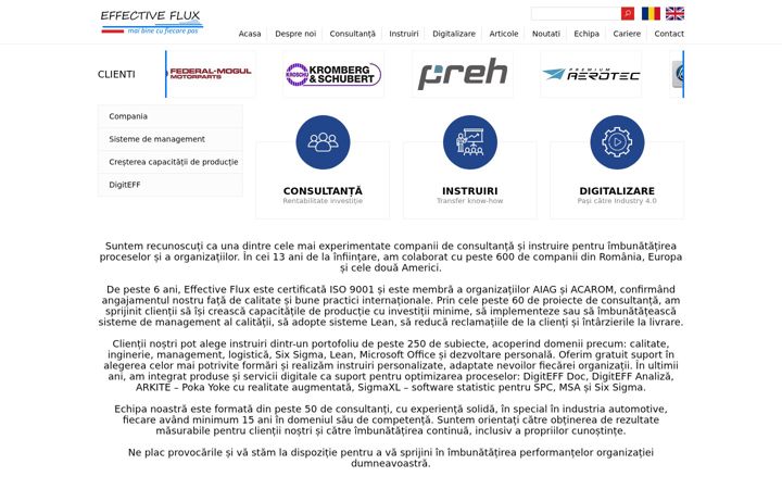 Snimka zaslona za effectiveflux.com