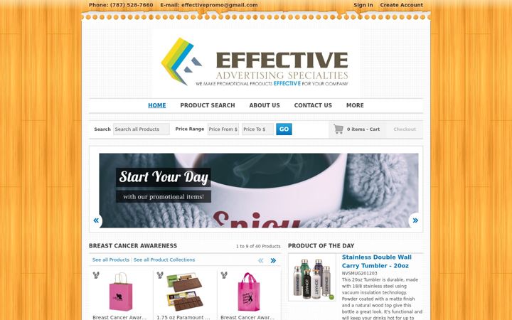 Screenshot of effectivepromo.net