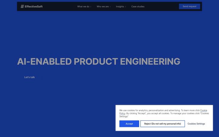 Screenshot of effectivesoft.com