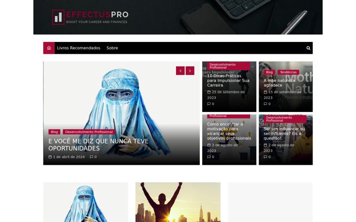 Screenshot von effectuspro.com.br