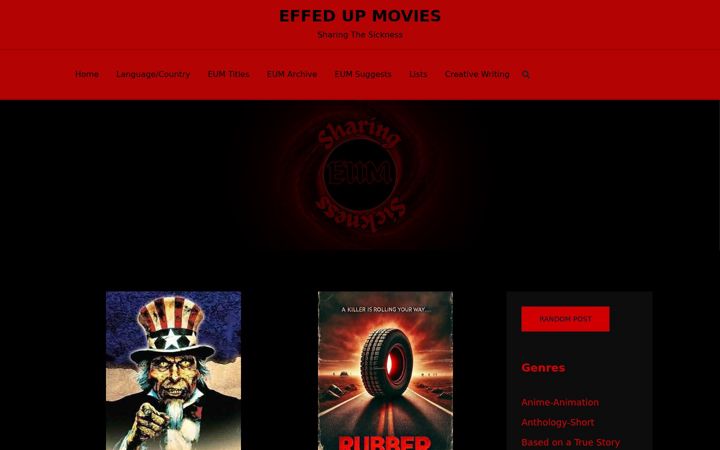 Screenshot of effedupmovies.com