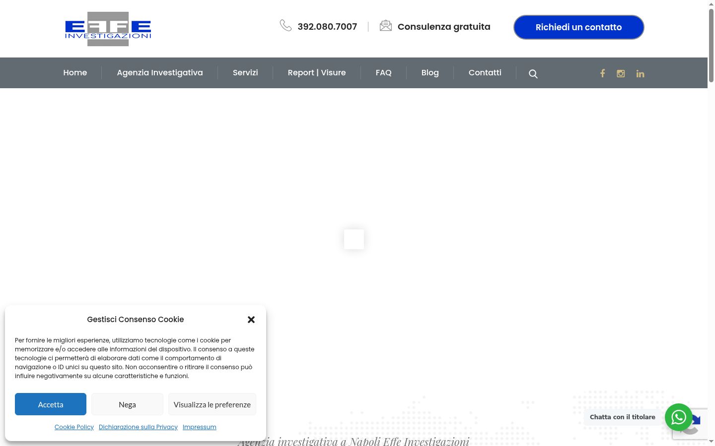 Képernyőkép a bármilyen interakció előtt megjelenő hozzájárulási bannerről