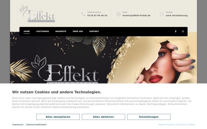 Screenshot of effekt-freital.de