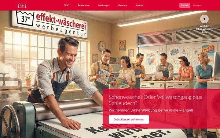 Screenshot of effekt-waescherei.de