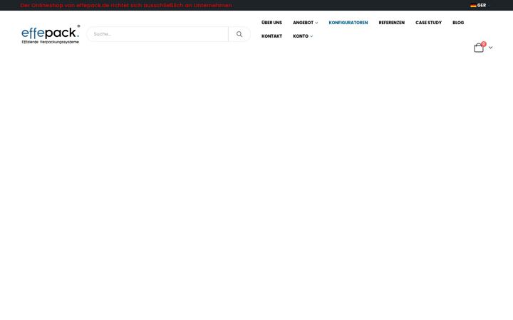Screenshot του effepack.de
