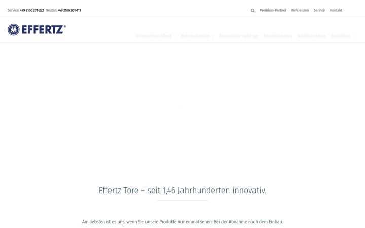 Zrzut ekranu effertz.de