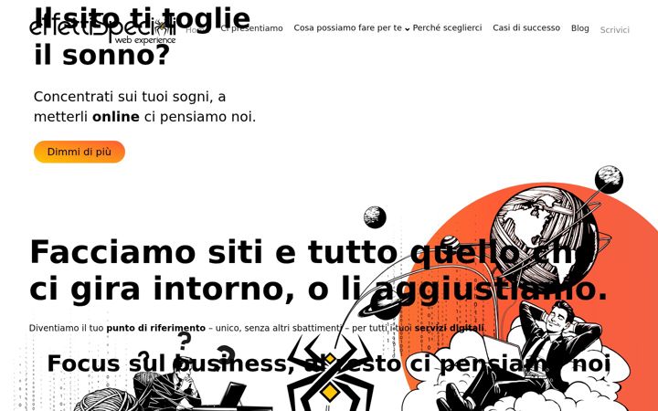 Screenshot of effettispeciali.com