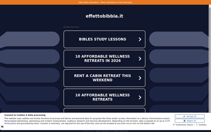 Képernyőkép: effettobibbia.it