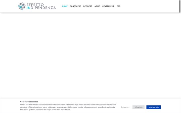 Screenshot of effettoindipendenza.it