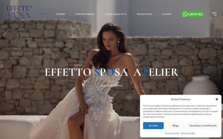 Screenshot of effettosposa.it
