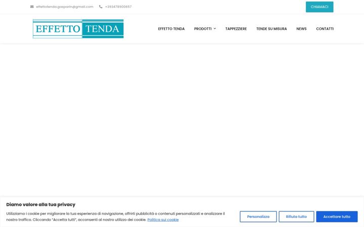 Screenshot of effettotenda.it