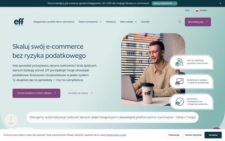 Screenshot van effglobal.pl