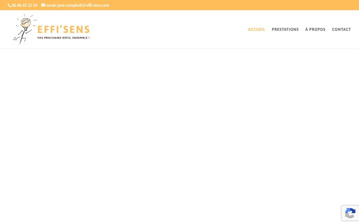 Screenshot di effi-sens.fr