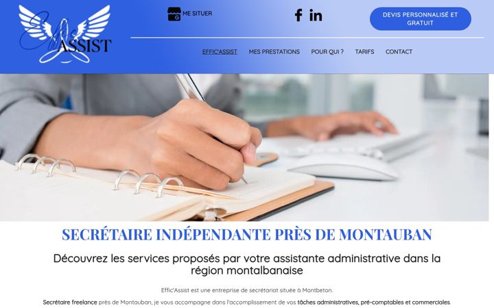 Screenshot di effic-assist.fr