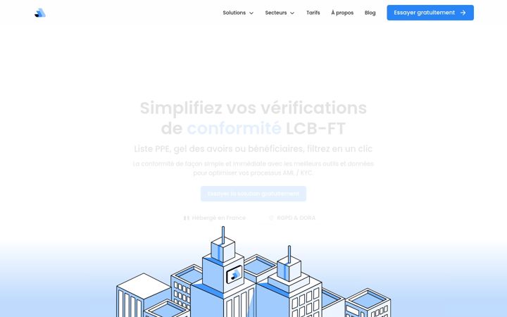Screenshot di efficiale.fr