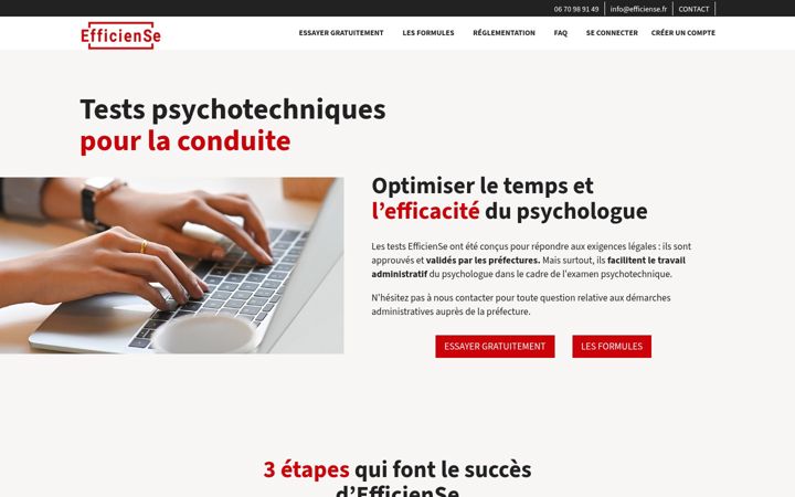 Screenshot di efficiense.fr