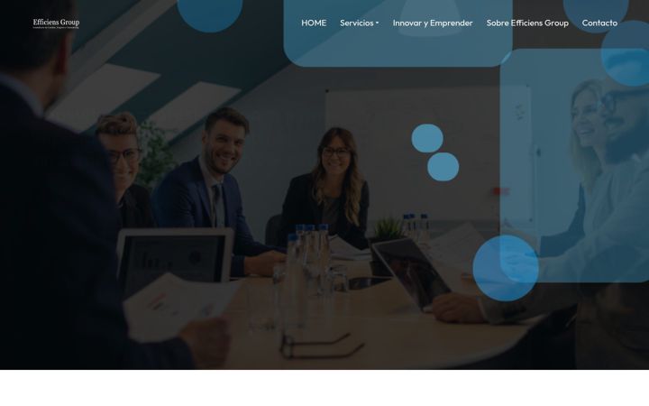 Екранна снимка на efficiensgroup.es