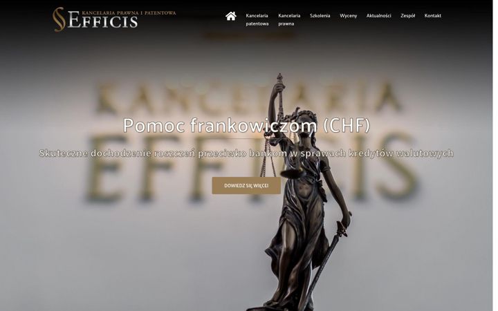 Screenshot van efficis.pl
