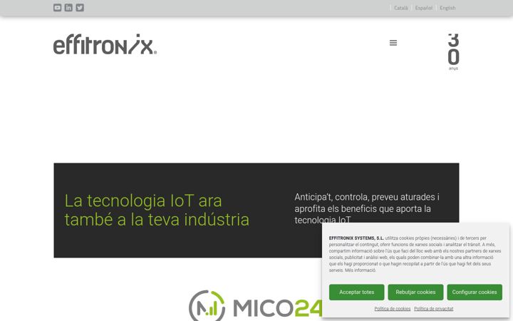 Screenshot of effitronix.com