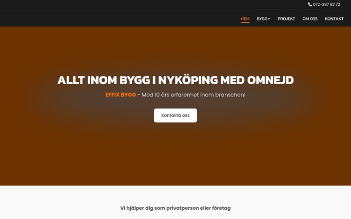 Screenshot of effix.se