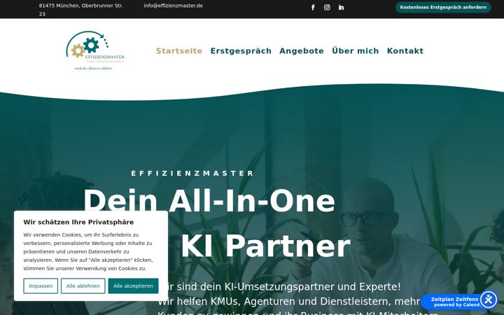 Zrzut ekranu effizienzmaster.de