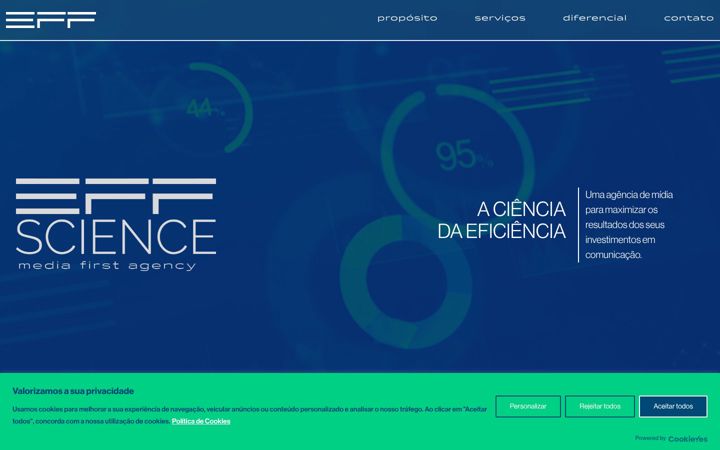 Screenshot of effscience.net