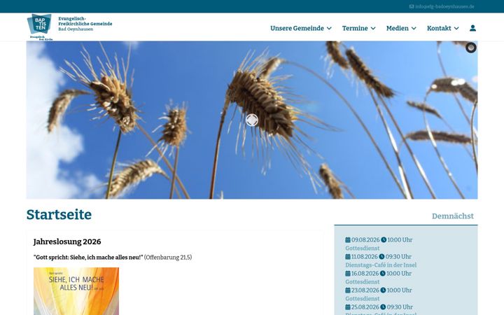 Screenshot ta' efg-badoeynhausen.de