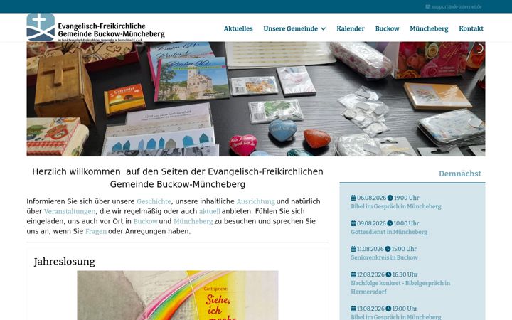 Screenshot of efg-buckow-muencheberg.de