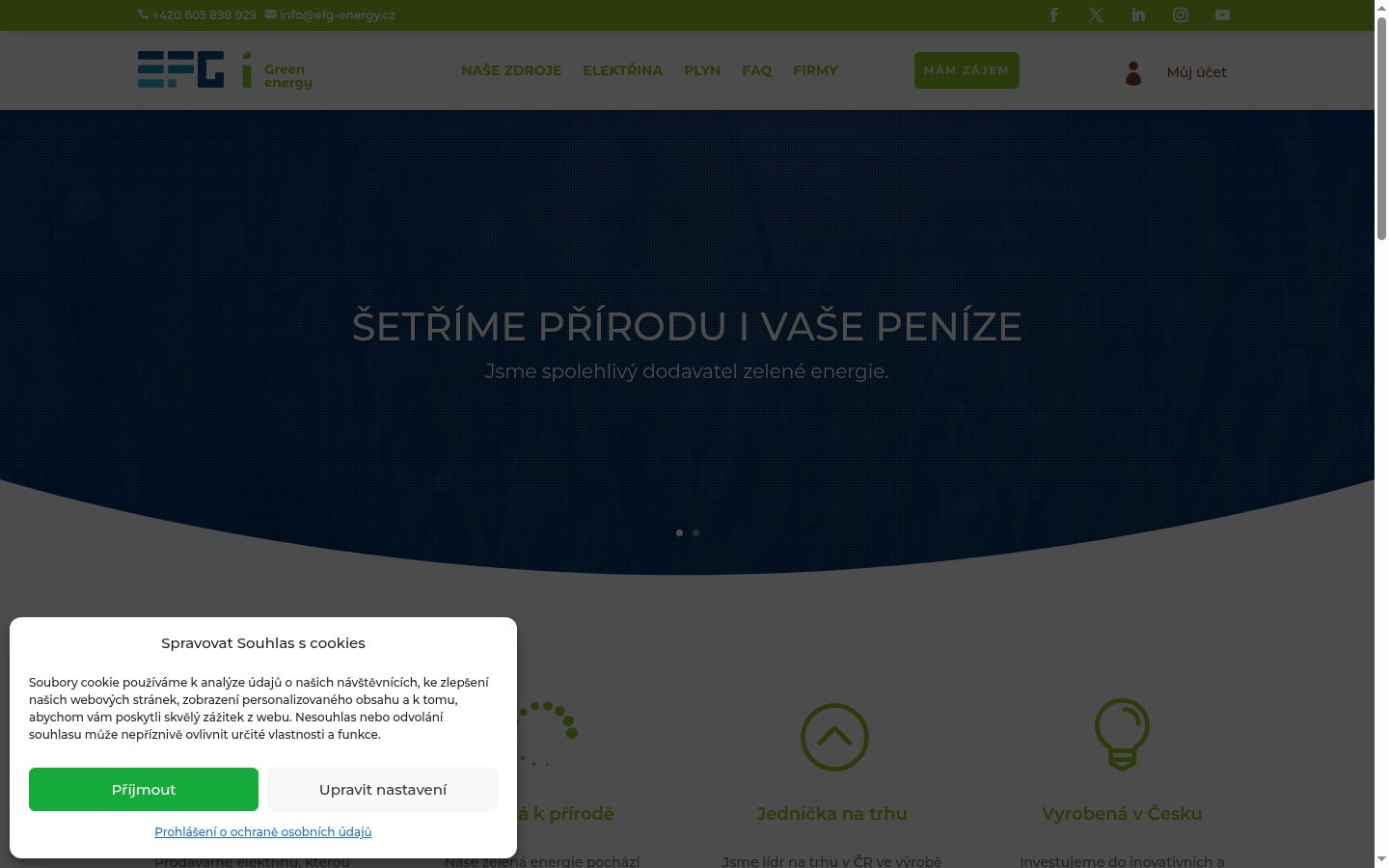 Zrzut ekranu banera zgody wyświetlanego przed jakąkolwiek interakcją