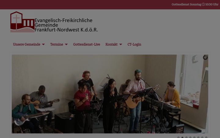 Skærmbillede af efg-eschersheim.de