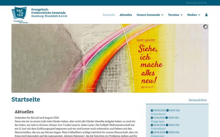 Skærmbillede af efg-hamburg-wandsbek.de