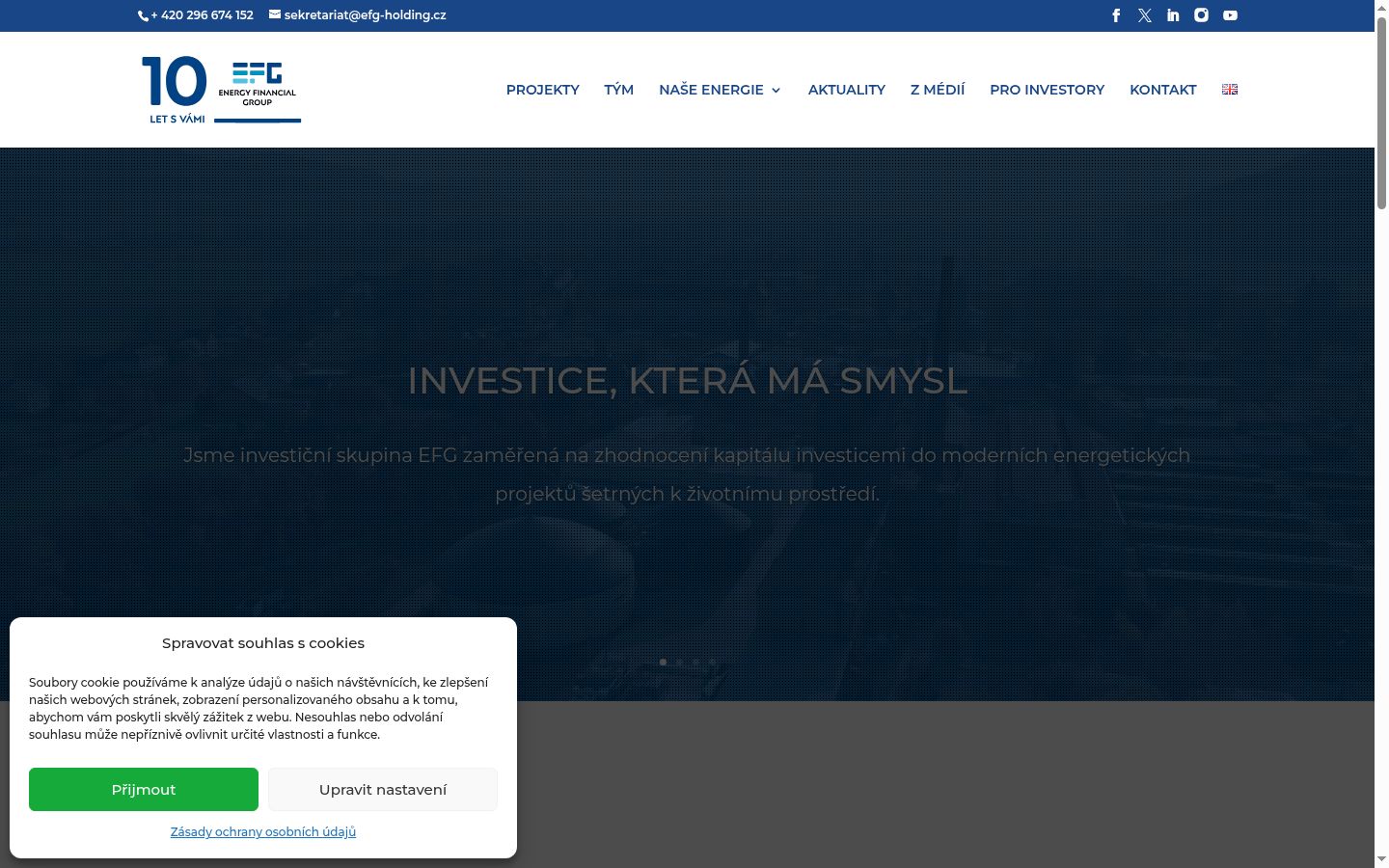 Screenshot tal-banner tal-kunsens muri qabel kwalunkwe interazzjoni