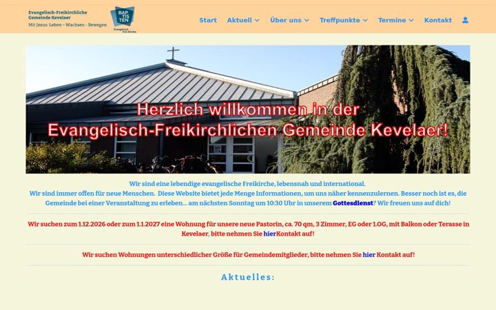 Zrzut ekranu efg-kevelaer.de